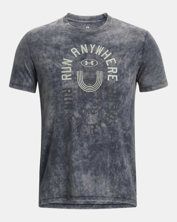 Men's UA Run Everywhere T-Shirt in Black image number 4